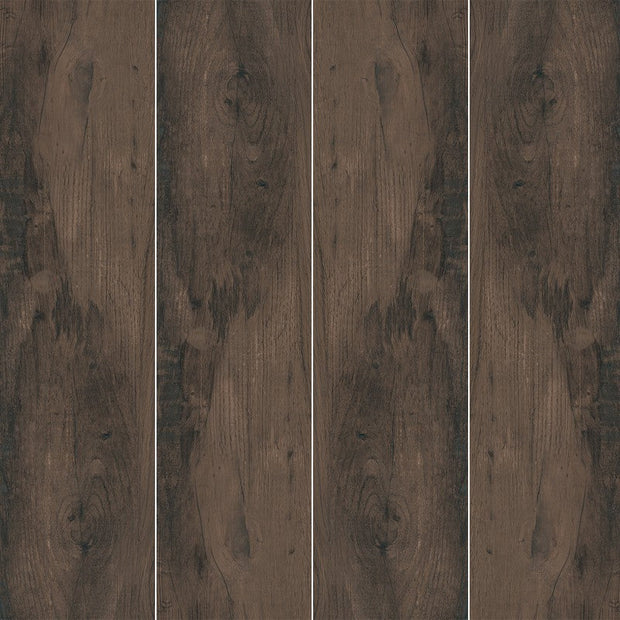 Castelvetro Woodland Walnuts 20x80 cm - keramisch parket - houtlook tegel