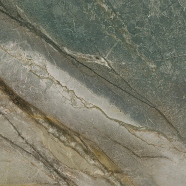 CeraVision® Brazil Green 3D Honed Wandtegel – 60x120 cm -  Marmerlook Groen