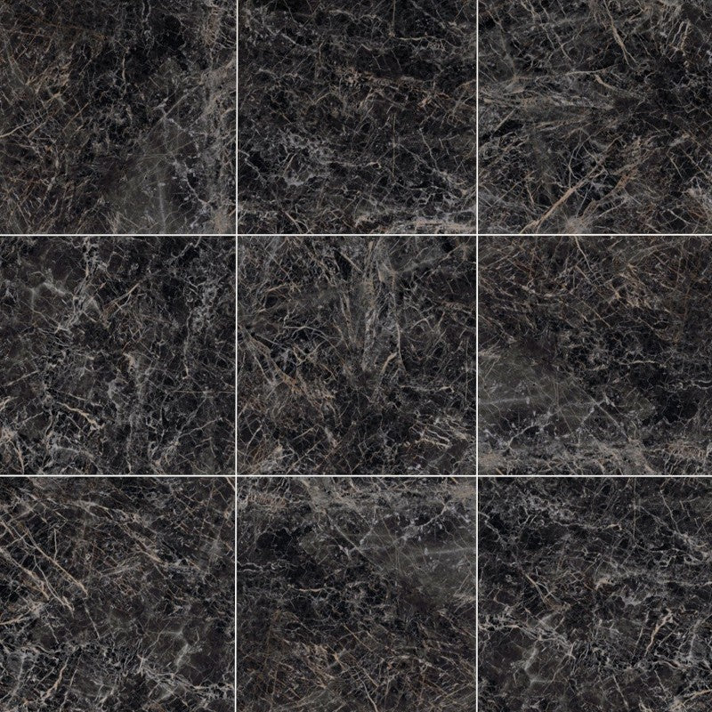 Vloertegel Marazzi GRANDEMARBLE ST LAURENT 120x120 cm (doosinhoud 2.88 m2) Zwart mat
