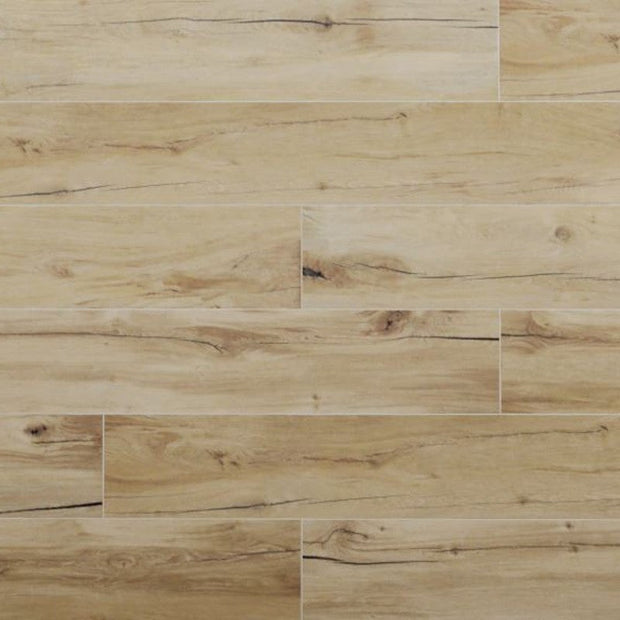 Vloertegel Flaviker NORDIK WOOD BROWN GOLD 26x200 cm (doosinhoud 2.6 m2)