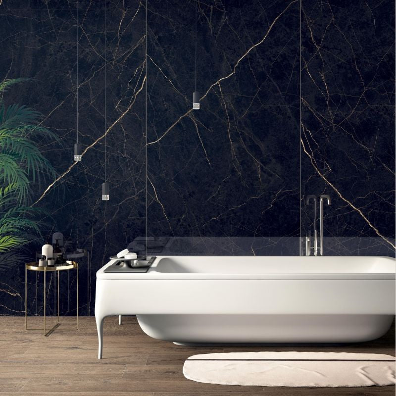 Vloertegel Flaviker SUPREME EVO Glans Noir 60x120 cm (doosinhoud 1.44 m2)