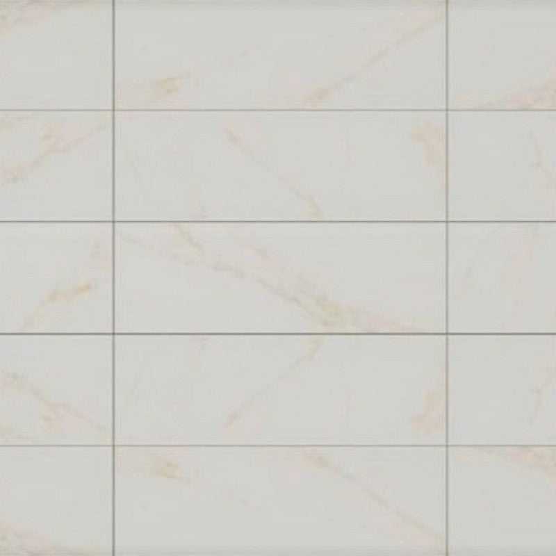 Wandtegel Marazzi MARBLEPLAY Ivory 30x90 cm (doosinhoud 1.35 m2)