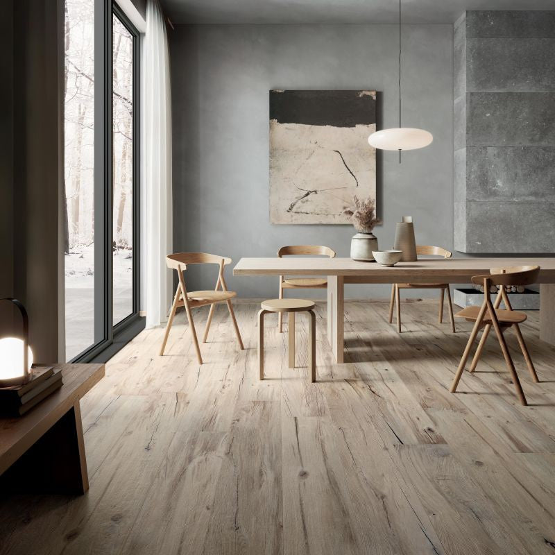 Vloertegel Flaviker NORDIK WOOD BEIGE 26x200 cm (doosinhoud 2.6 m2)