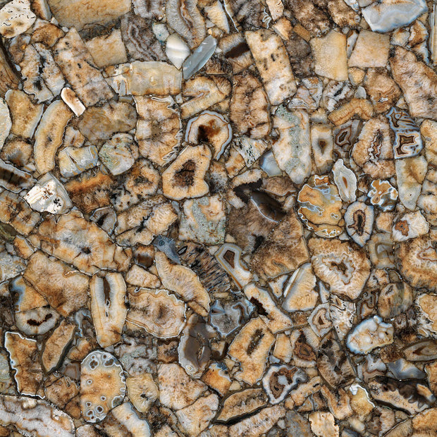 Ariostea Ultra Agata Atena - 300x150x0,6 cm - Exclusieve Agate Edelsteenlook - Gepolijst - XXL Formaat Slab