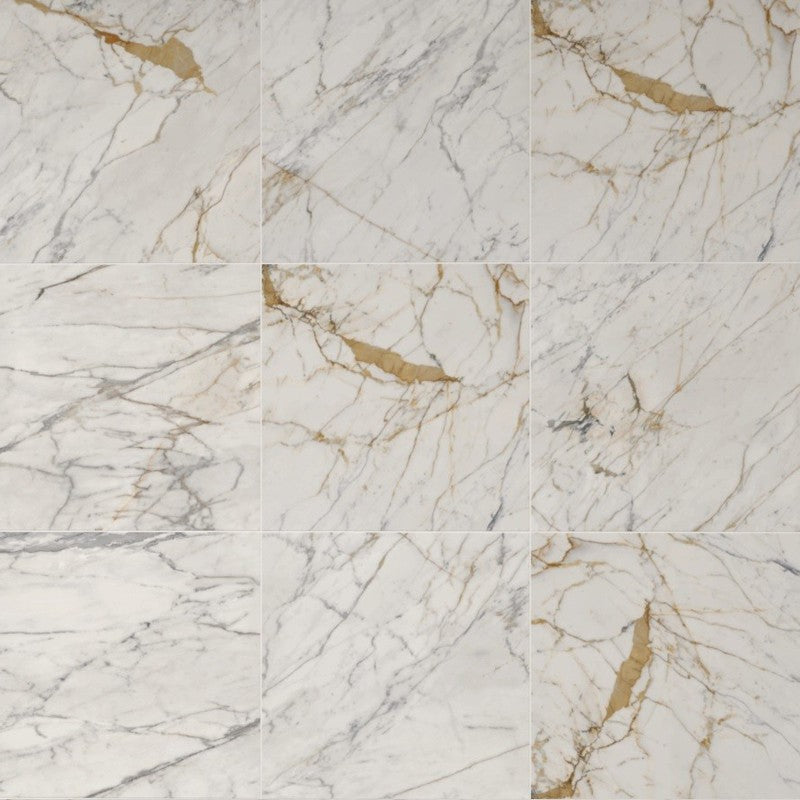 Vloertegel Marazzi GRANDEMARBLE GOLD 120x120 cm (doosinhoud 2.88 m2)