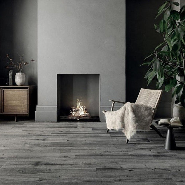 Vloertegel Flaviker NORDIK WOOD SMOKED 20x120 cm (doosinhoud 1.44 m2)