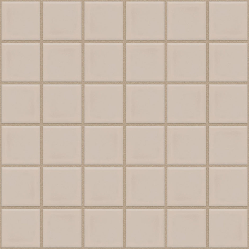 The Mosaic Factory Barcelona Mozaiek Tegel Vierkant - Extra Wit Porselein Geglazuurd 309x309 mm - Originele artikel