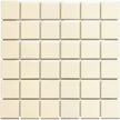 The Mosaic Factory AF13044 Barcelona Cream Glossy - mozaïektegel 4,8x4,8cm