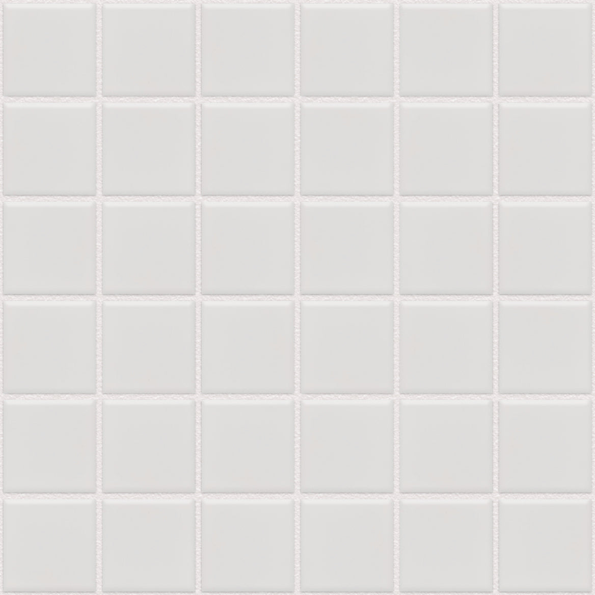 The Mosaic Factory Barcelona Mozaiek Tegel Vierkant - Extra Wit Porselein Geglazuurd 309x309 mm