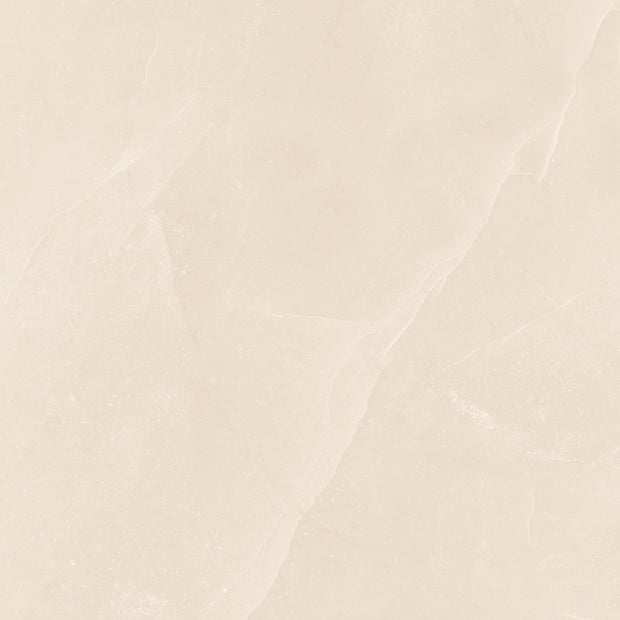 Aurélia Flavicon Beige – Luxe 120x120 cm Tegel met Marmerlook - Mat Keramiek