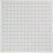 The Mosaic Factory Amsterdam Mozaiek Tegel Vierkant - Ultra Wit Glas Basic 322x322 mm