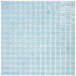 The Mosaic Factory GM08 Amsterdam Ultra Lichtblauw Zachte korrel - glas mozaïektegel 2x2cm