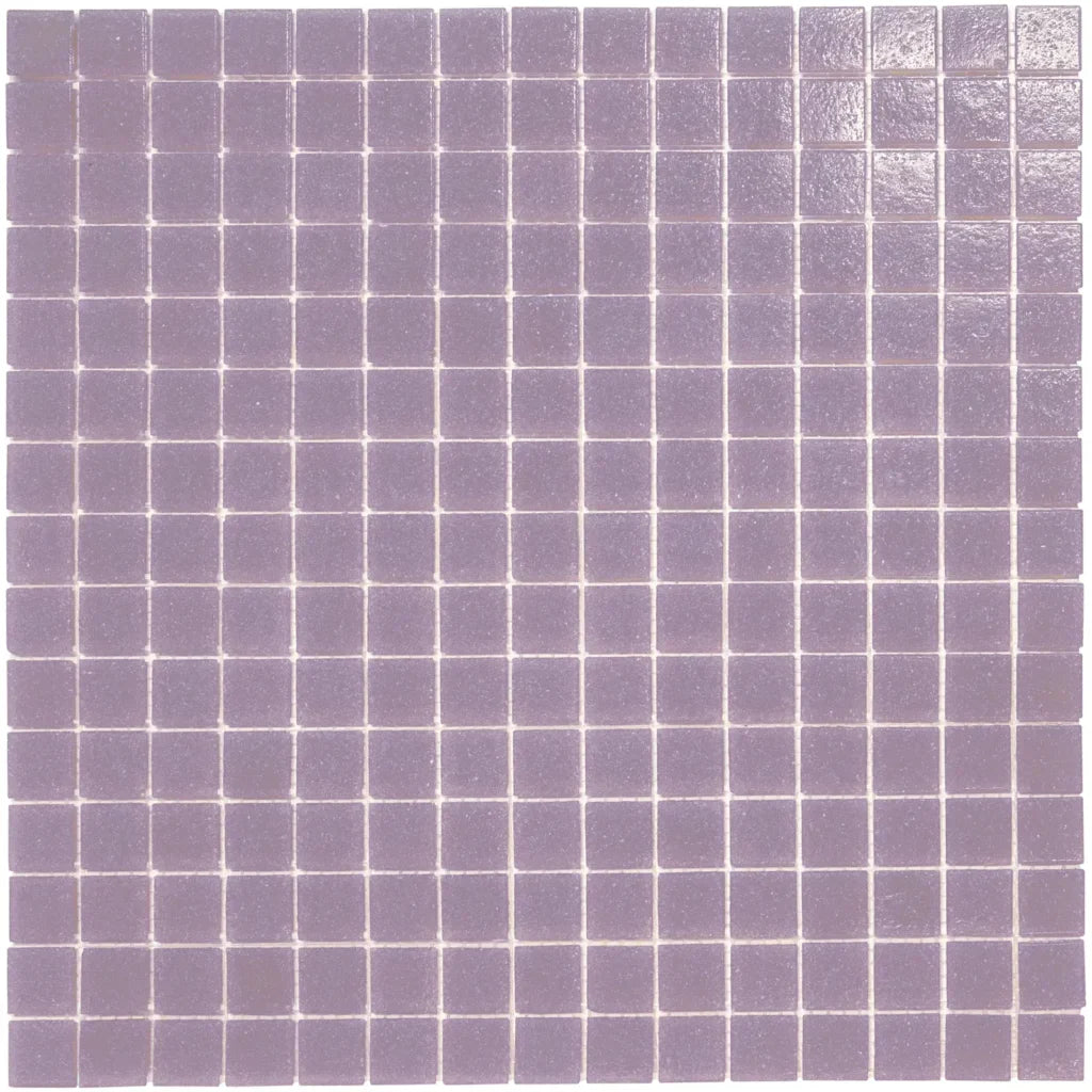 The Mosaic Factory GM10 Amsterdam Licht purple Zachte korrel - glas mozaïektegel 2x2cm