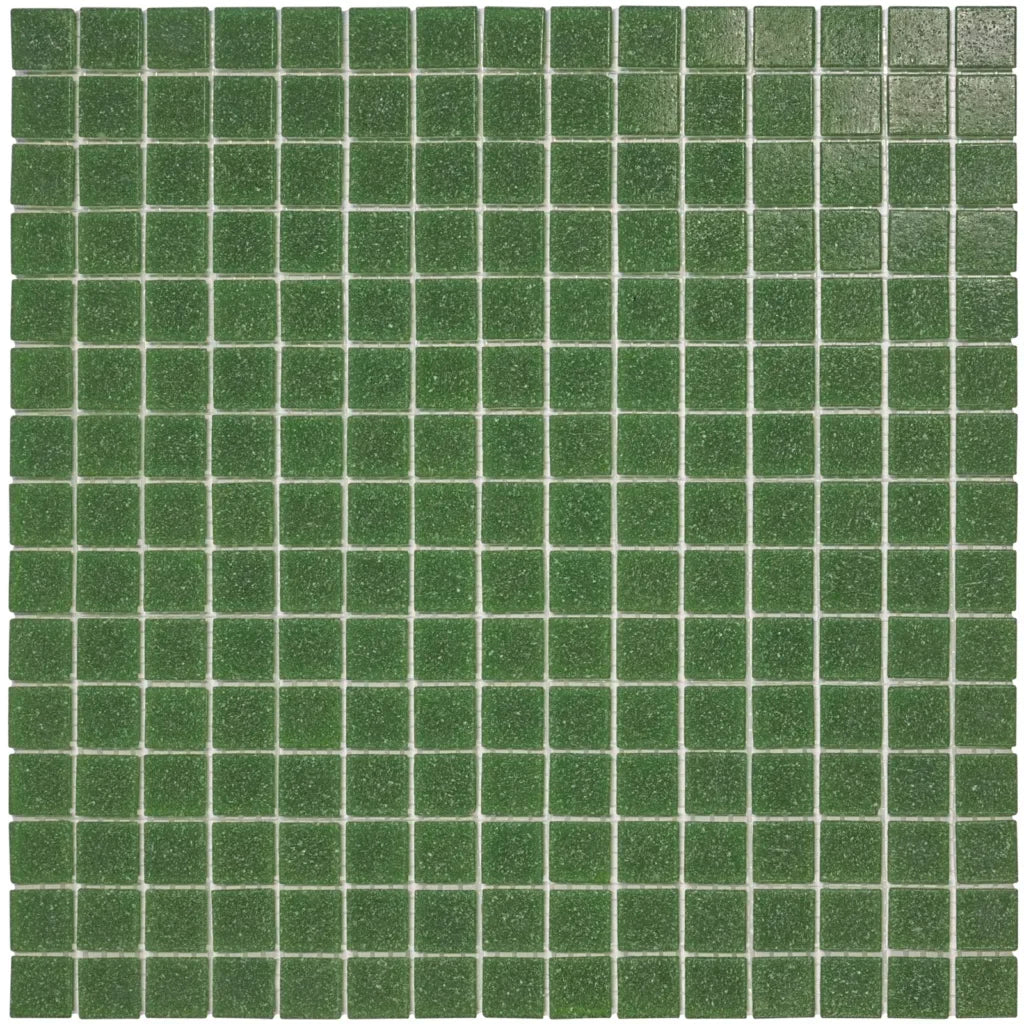 The Mosaic Factory GM24 Amsterdam Groen Zachte korrel - glas mozaïektegel 2x2cm