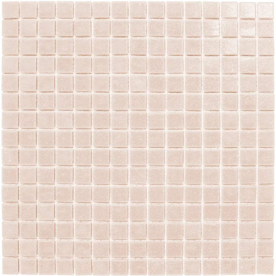 The Mosaic Factory GM27 Amsterdam Roze Zachte korrel - glas mozaïektegel 2x2cm