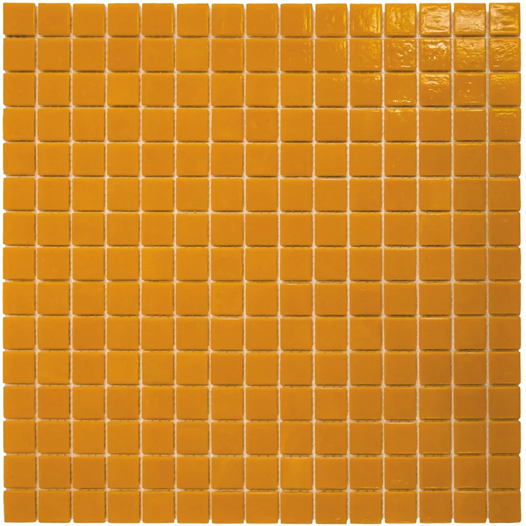 The Mosaic Factory GM41 Amsterdam Oranje Zachte korrel - glas mozaïektegel 2x2cm