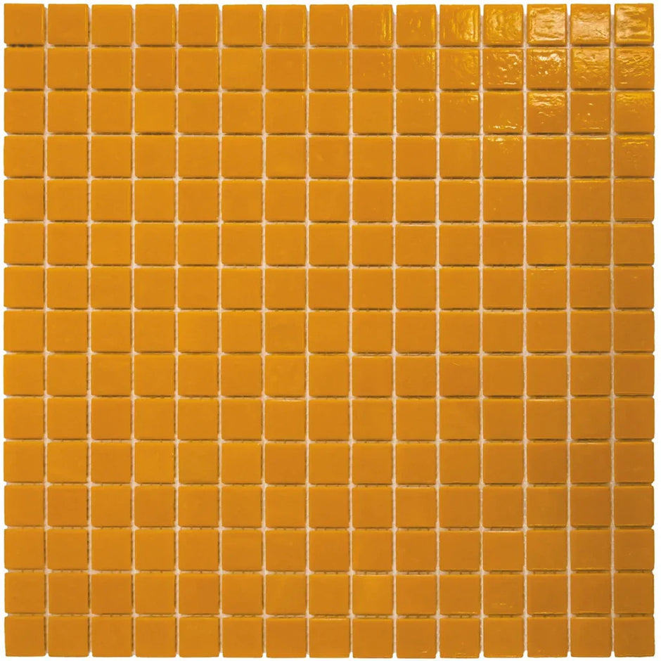 The Mosaic Factory GM41 Amsterdam Oranje Zachte korrel - glas mozaïektegel 2x2cm