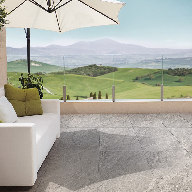 Vloertegel Energieker AGATHOS GREY 60x60 cm (doosinhoud 1.44 m2)
