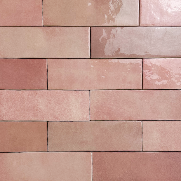 Equipe Artisan Moss Green random - 6,5x20 cm - glanzend - wandtegel