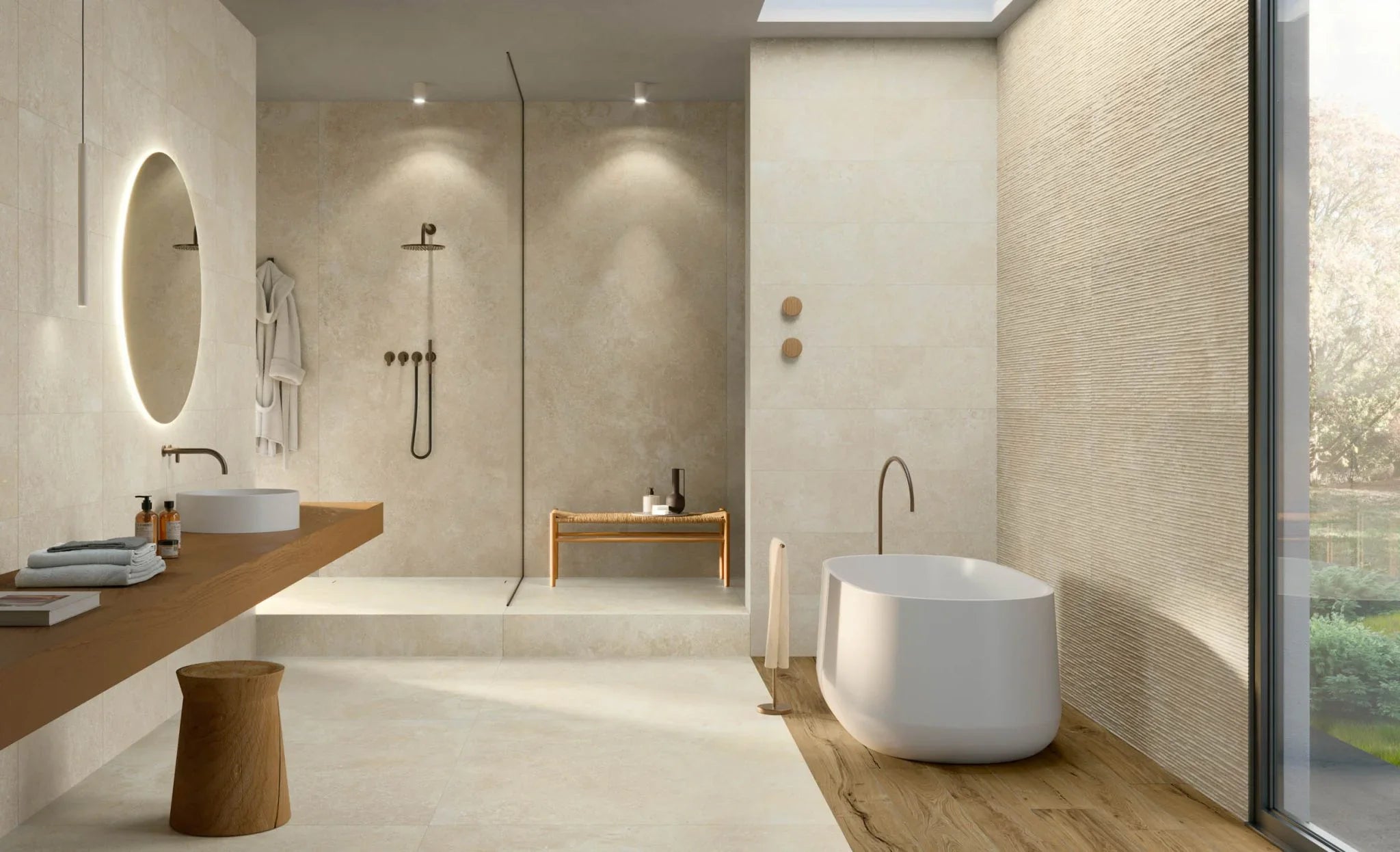 Energieker Nereidi Almond Nat. 120X120 153465