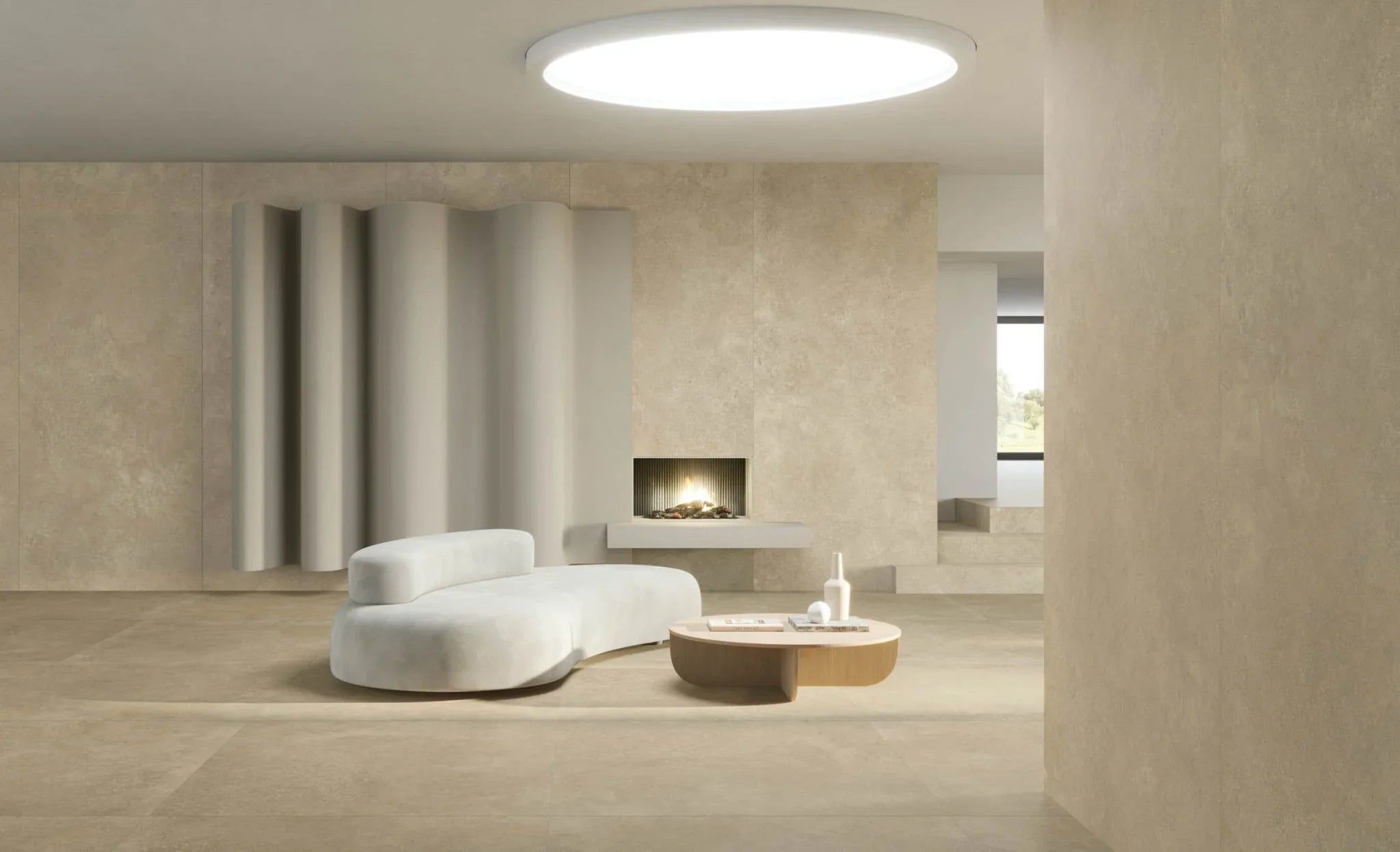 Energieker Nereidi Ecru Nat. 120X120 153555