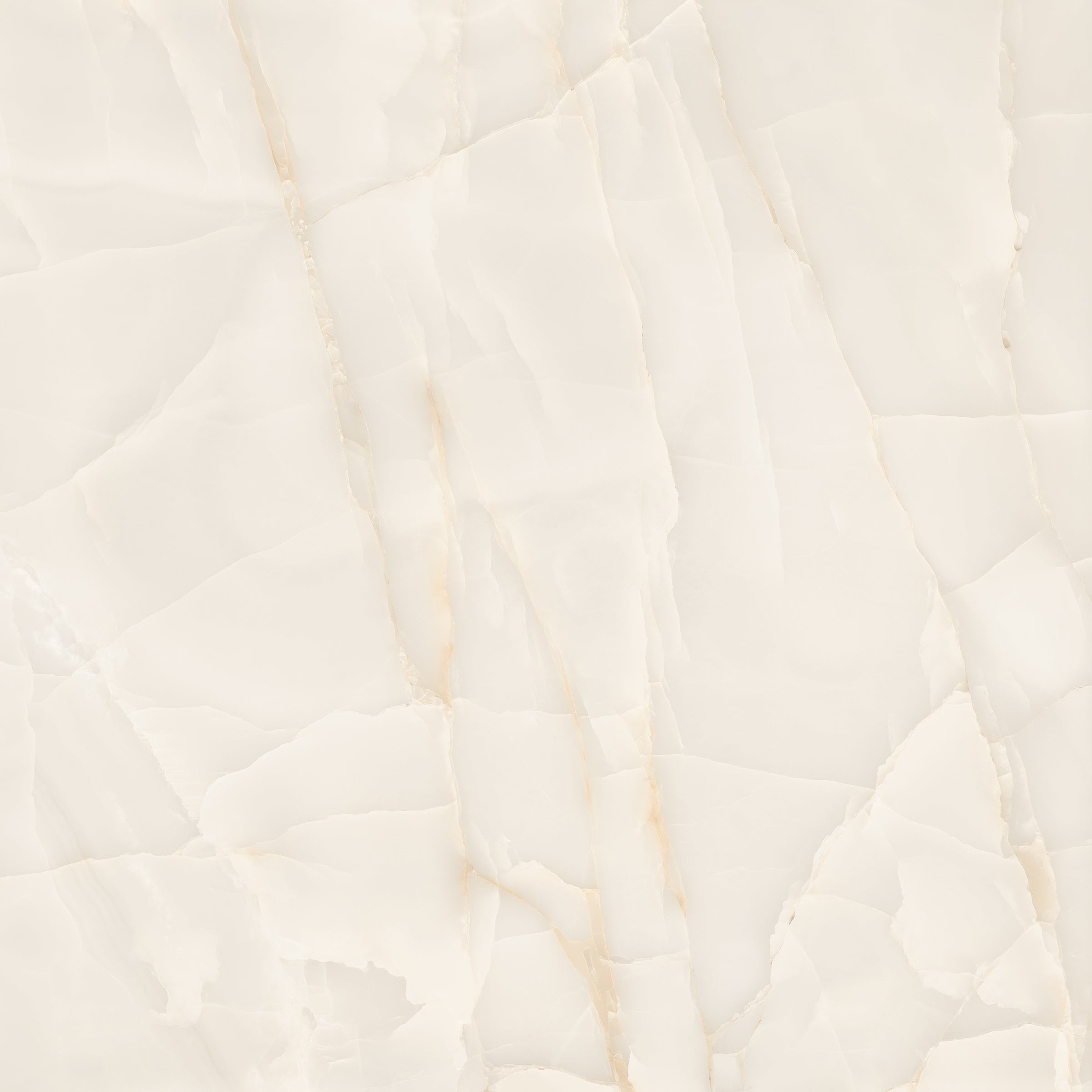 Aurélia Plexi Crema Onyxlook 120x120 cm - Gepolijst - Gerectificeerd