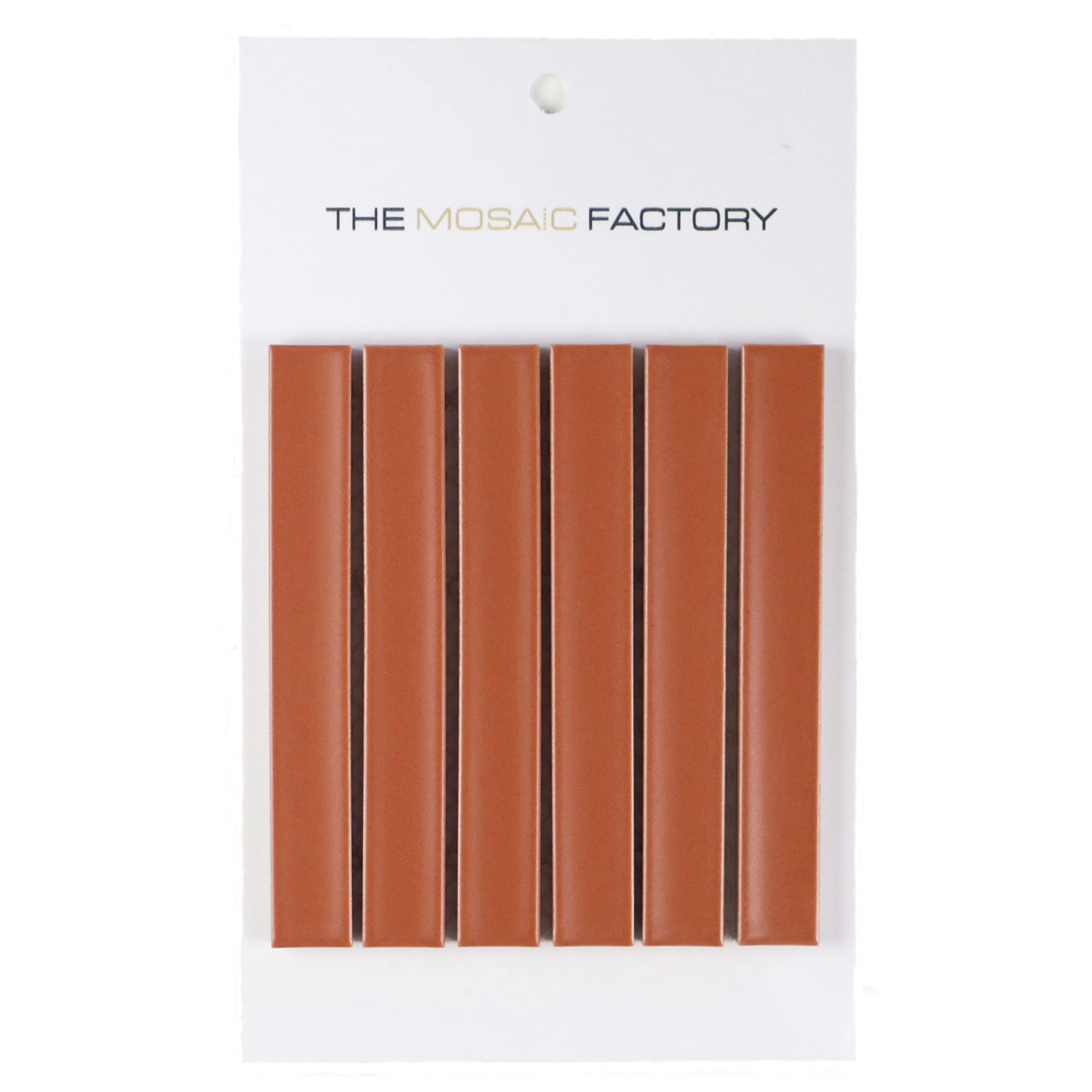The Mosaic Factory | Sevilla Mozaïek Tegel Kitkat Vinger | 296x299 mm | Terra Cotta