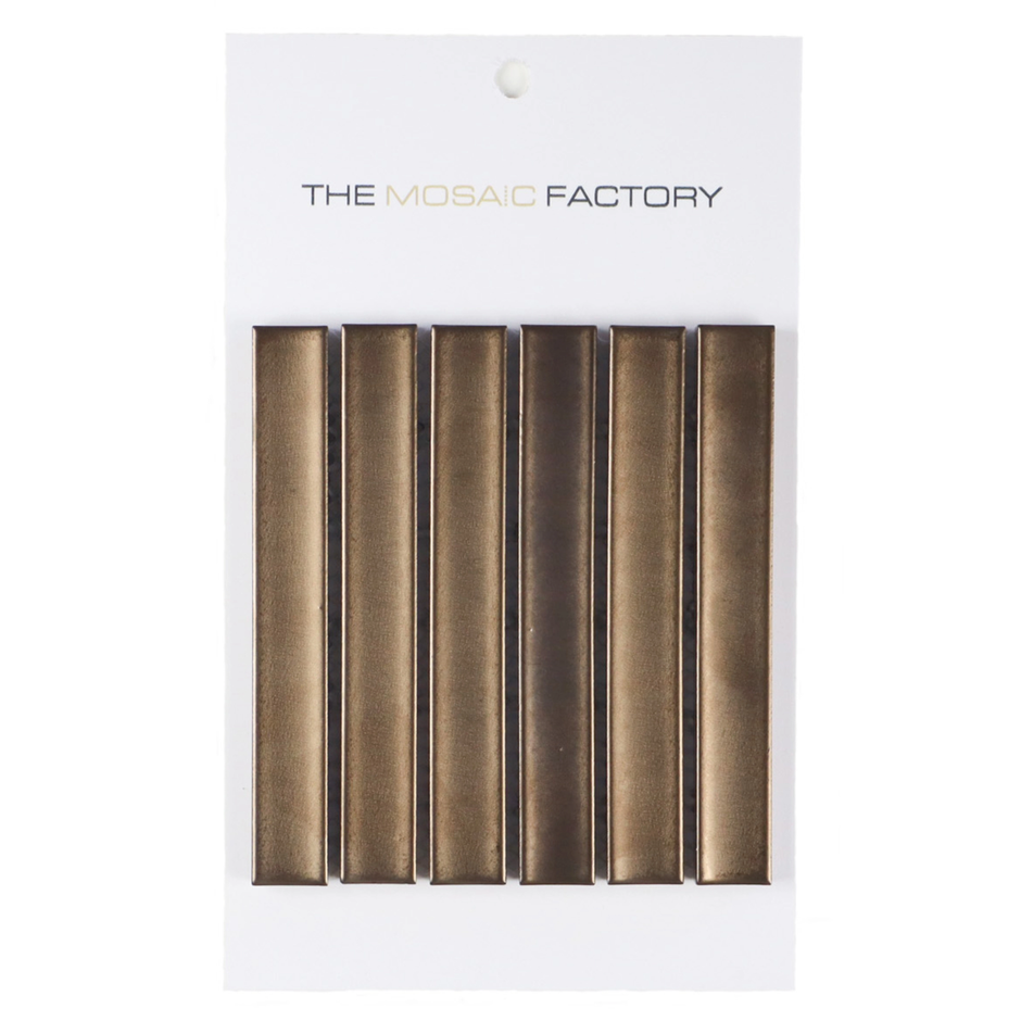 The Mosaic Factory | Sevilla Mozaïek Tegel |  Kitkat Vinger | 296x299 mm | Brons | SEF20B |