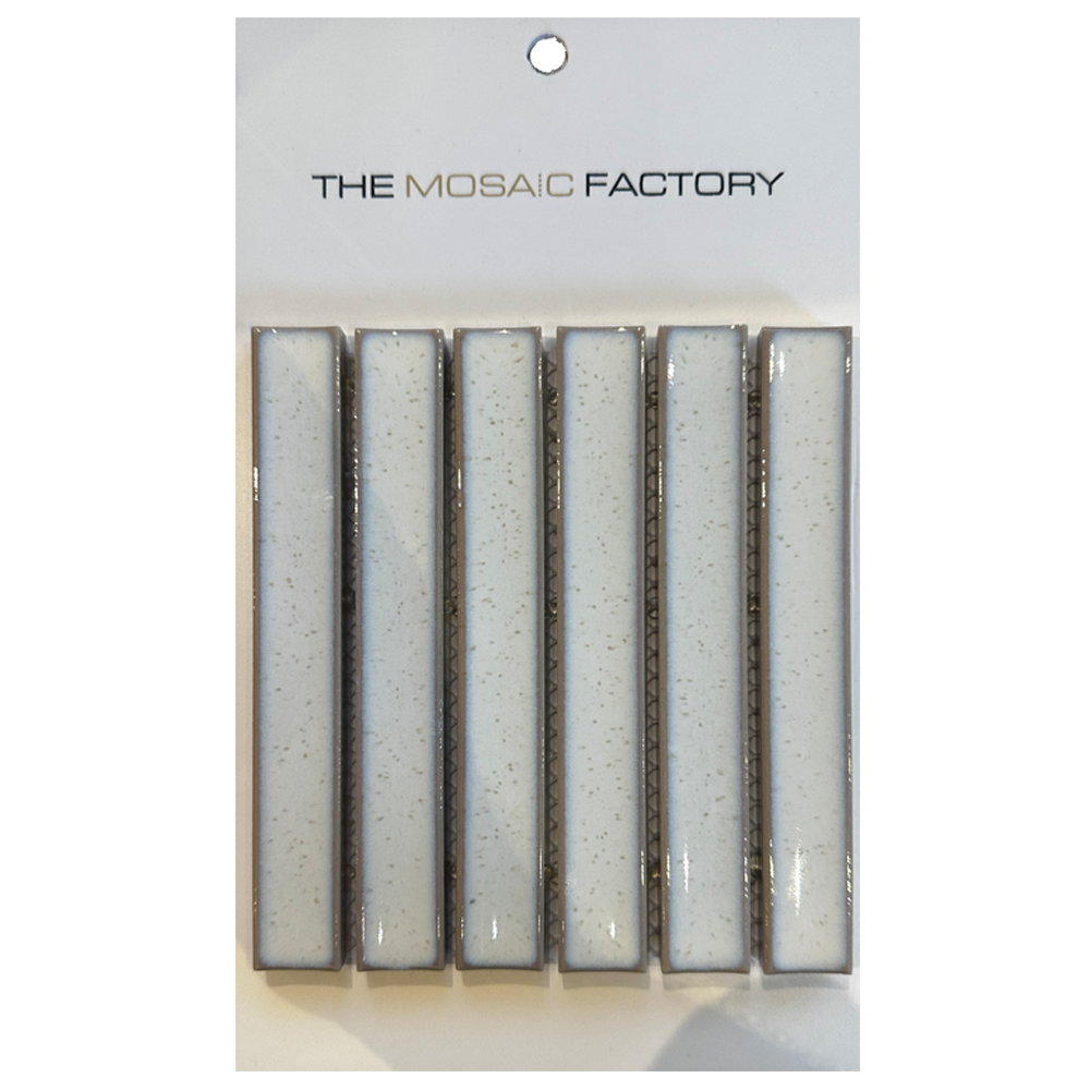 The Mosaic Factory Sevilla Mozaïek Tegel Kitkat Vinger - Vintage White Glossy