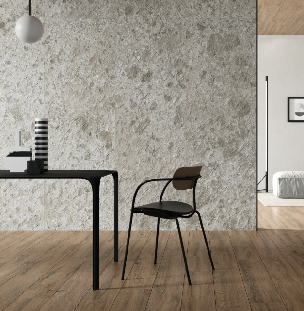 Ariostea Fragmenta Full Body - Grigio Luminoso - Ceppo di Gré look