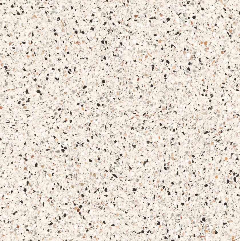 EnergieKer Medley - Cream- Naturale - Terrazzo - keramische tegel - 9mm - Rett.