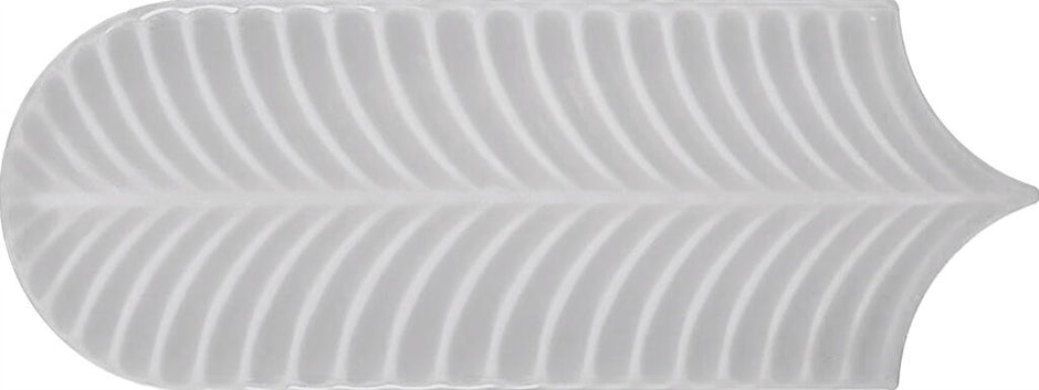 Cifre Alma Scale Pearl - 8x21,5 cm – Wit/Beige - Keramisch - Visschub - Wandtegel - Glans