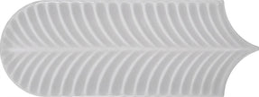 Cifre Alma Scale Pearl - 8x21,5 cm – Wit/Beige - Keramisch - Visschub - Wandtegel - Glans
