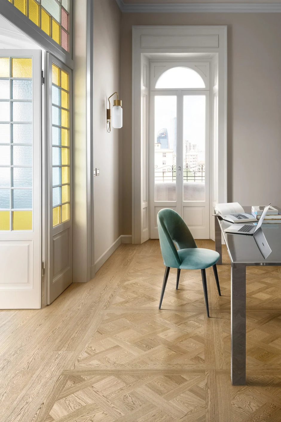 Marazzi Intrecci tegel 20x120cm -  Miele