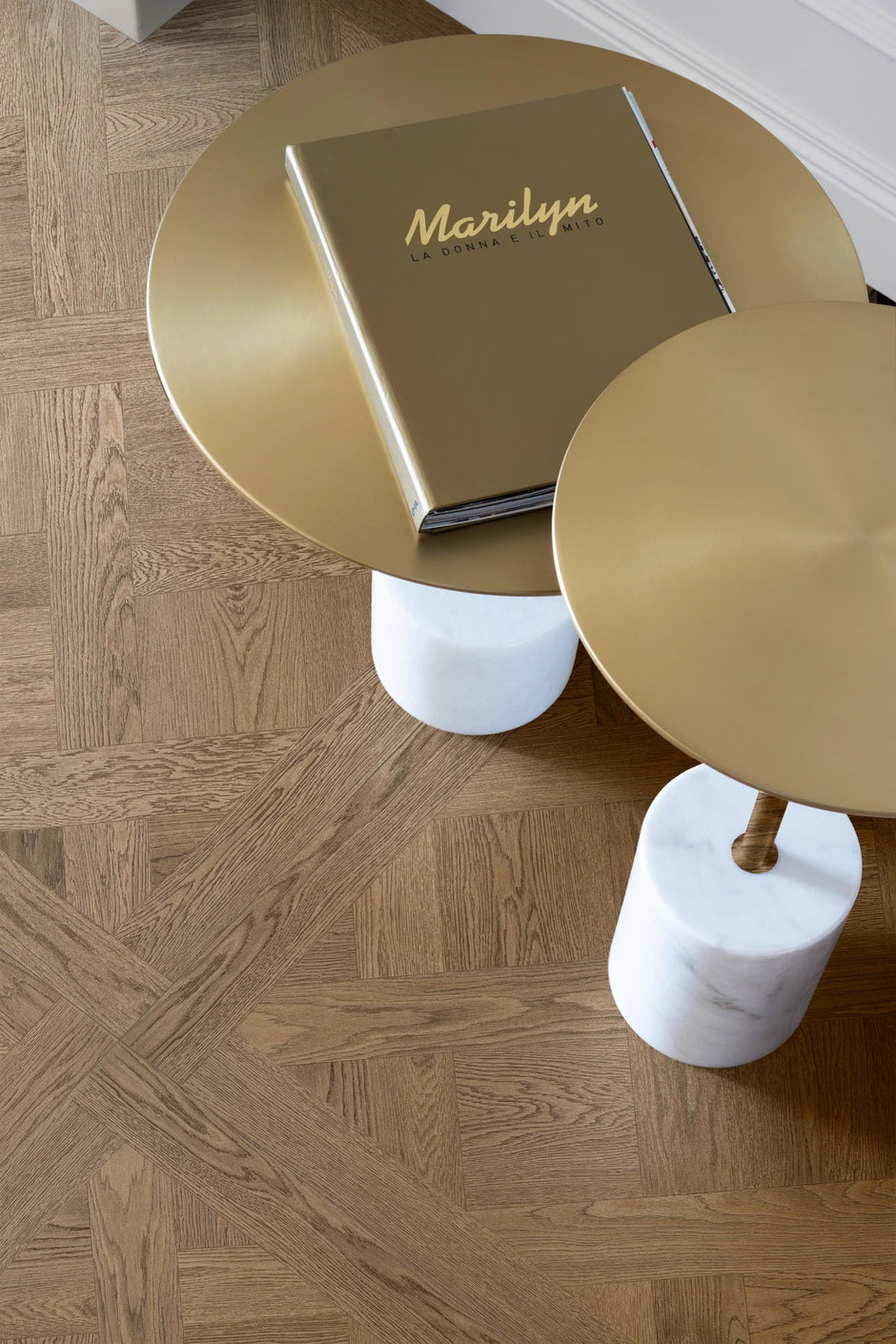 Marazzi Intrecci Versailles 120x120cm - Versailles Castagna