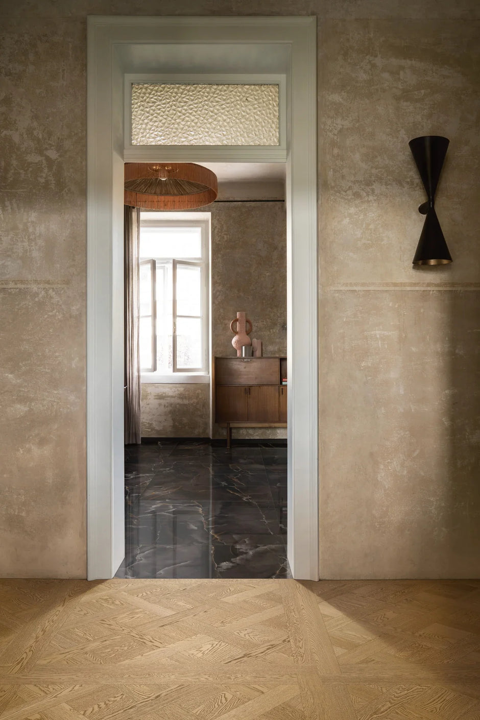 Marazzi Intrecci Versailles 120x120cm - Versailles Nocciola