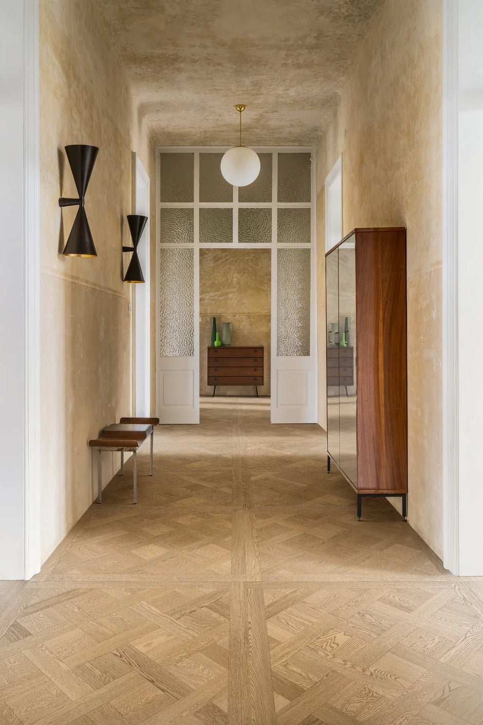 Marazzi Intrecci Versailles 120x120cm - Versailles Nocciola