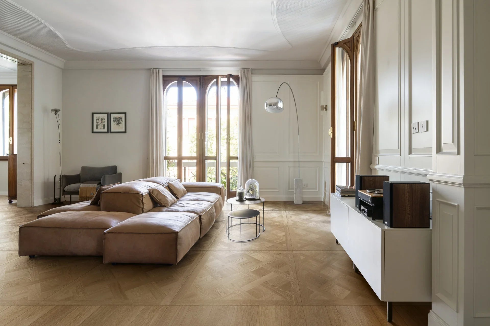 Marazzi Intrecci Versailles 120x120cm - Versailles Nocciola