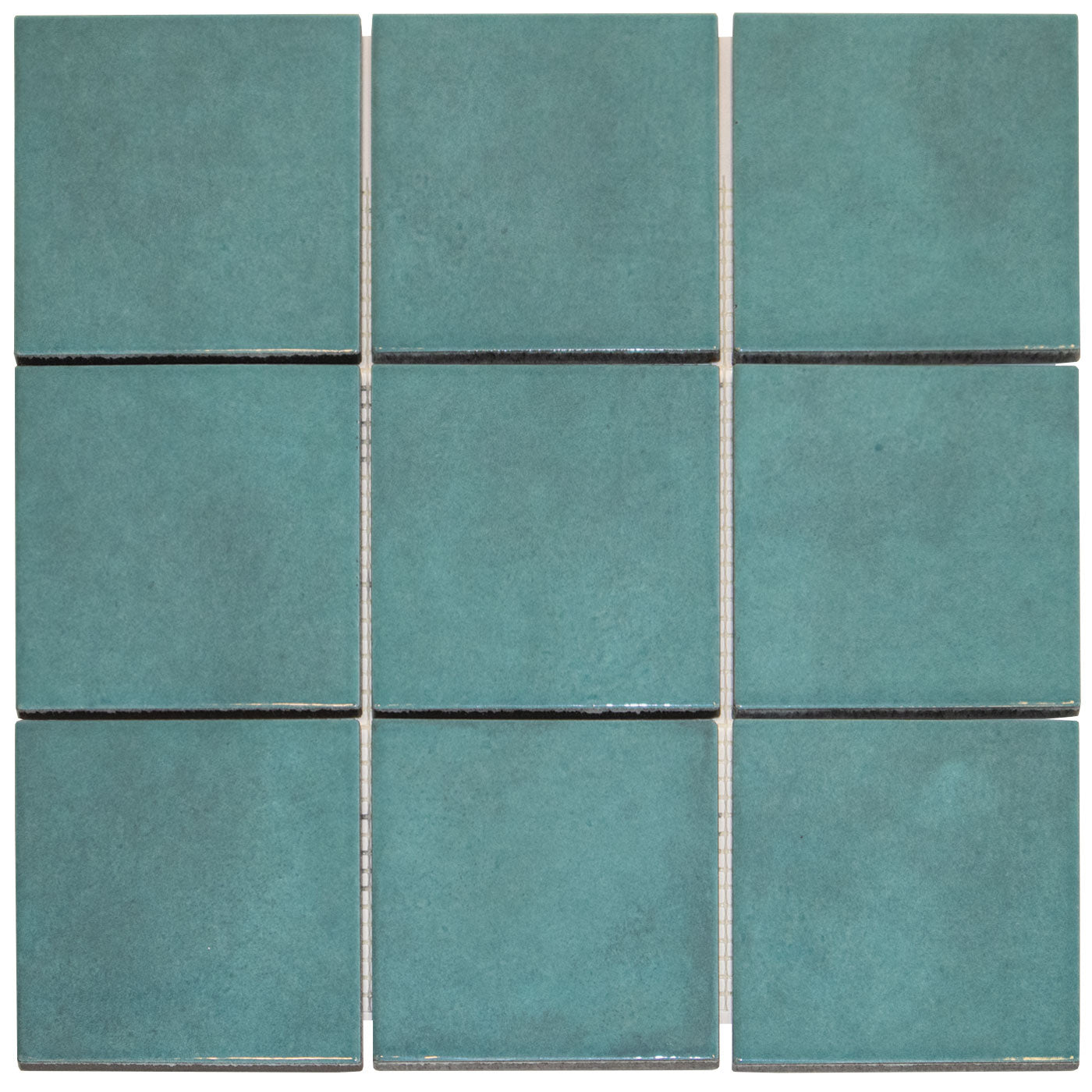 The Mosaic Factory Kasba Mozaïek Tegel Vierkant - Ocean Blue Glanzend Porselein 297x297 mm
