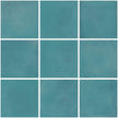 The Mosaic Factory Kasba Mozaïek Tegel Vierkant - Ocean Blue Glanzend Porselein 297x297 mm