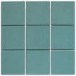 The Mosaic Factory Kasba Mozaïek Tegel Vierkant - Ocean Blue Mat Porselein 297x297 mm