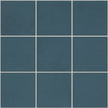 The Mosaic Factory Kasba Mozaïek Tegel Vierkant - Ocean Blue Mat Porselein 297x297 mm