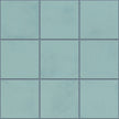 The Mosaic Factory Kasba Mozaïek Tegel Vierkant - Turqouise Mat Porselein 297x297 mm