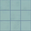 The Mosaic Factory Kasba Mozaïek Tegel Vierkant - Turqouise Mat Porselein 297x297 mm