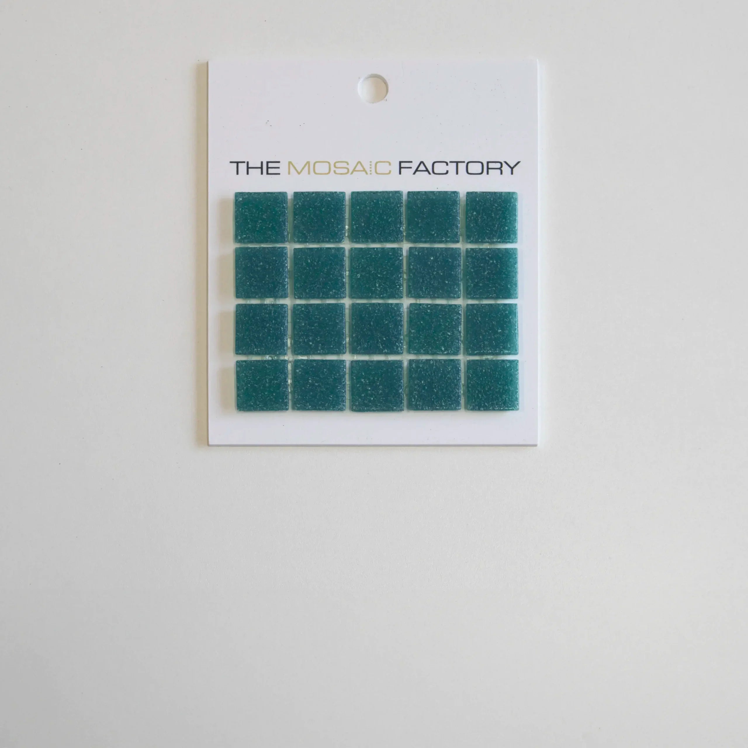 The Mosaic Factory Amsterdam Mozaiek Tegel Vierkant - Blauw/ Groen Glas Basic 322x322 mm