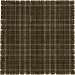 The Mosaic Factory Amsterdam Mozaiek Tegel Vierkant - Bruin Glas Basic 322x322 mm