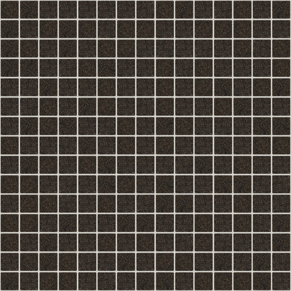 The Mosaic Factory Amsterdam Mozaiek Tegel Vierkant - Bruin Glas Basic 322x322 mm