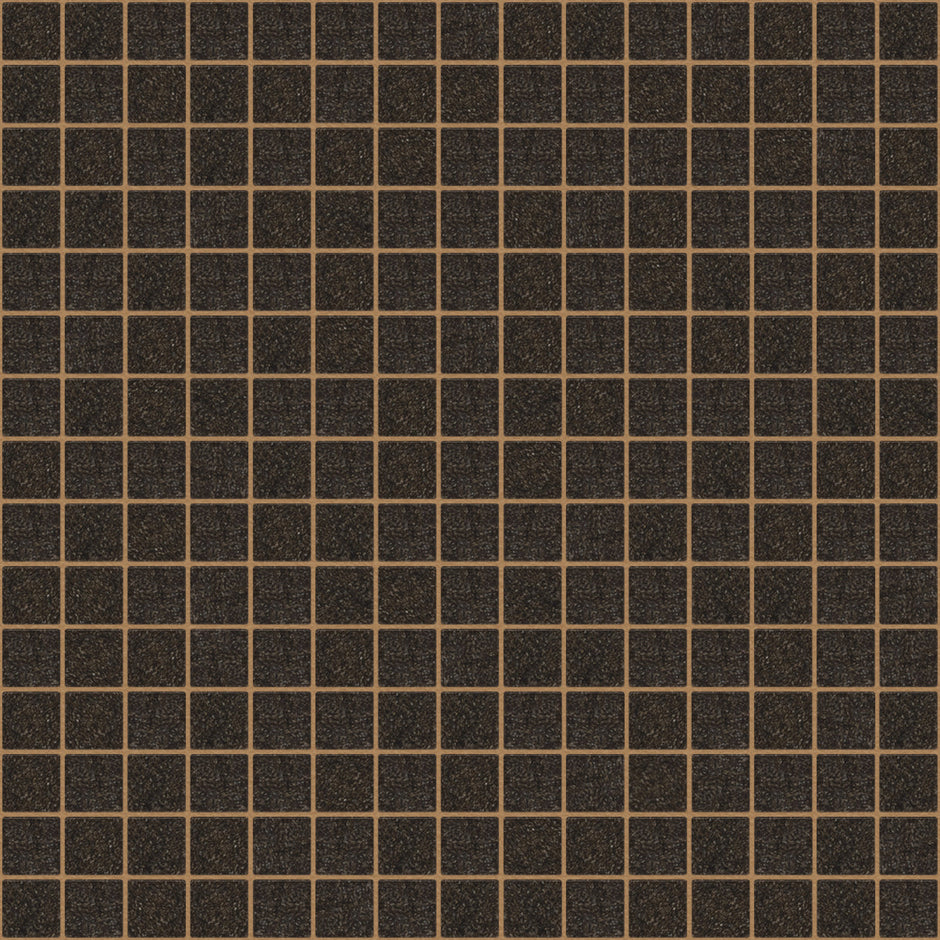 The Mosaic Factory Amsterdam Mozaiek Tegel Vierkant - Bruin Glas Basic 322x322 mm