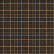 The Mosaic Factory Amsterdam Mozaiek Tegel Vierkant - Bruin Glas Basic 322x322 mm