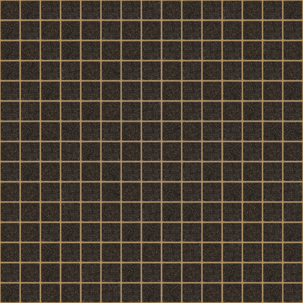 The Mosaic Factory Amsterdam Mozaiek Tegel Vierkant - Bruin Glas Basic 322x322 mm